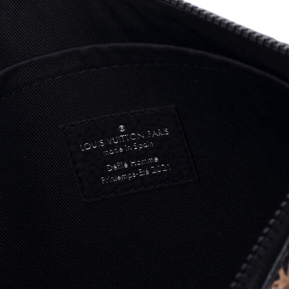 Louis Vuitton LV Friends A4 Pouch Printed Monogram Taurillon Leather - Picture 7 of 7